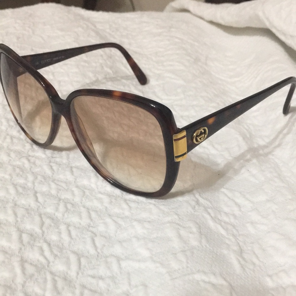 Gucci Tortoise Shell Sunglasses